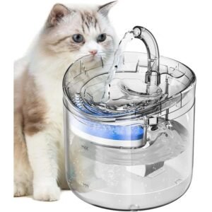 Automatic Pet Water Fountain with Filter – Quiet Cat & Dog Drinking Water Dispenser